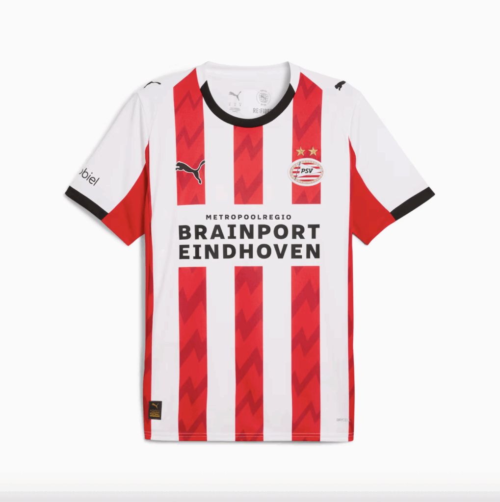 maillot psv eindhoven 2025 2026 domicile puma