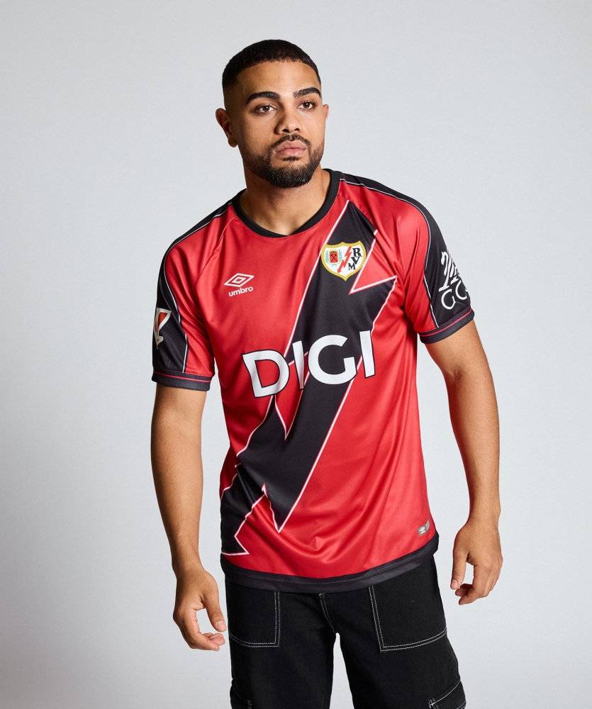 maillot rayo vallecano 2025 2026 exterieur umbro
