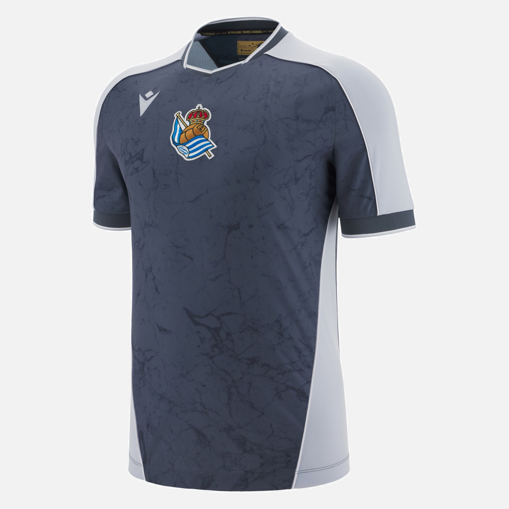 maillot real sociedad 2025 2026 exterieur macron