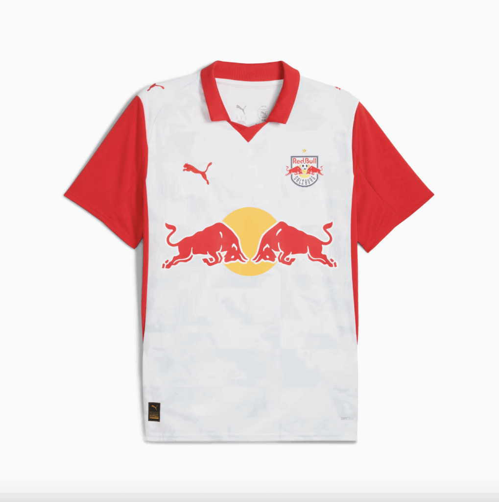 maillot red bull salzbourg 2025 2026 domicile puma