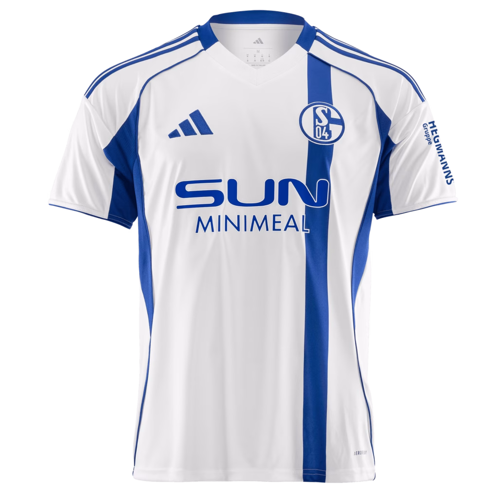 maillot schalke 2025 2026 exterieur adidas