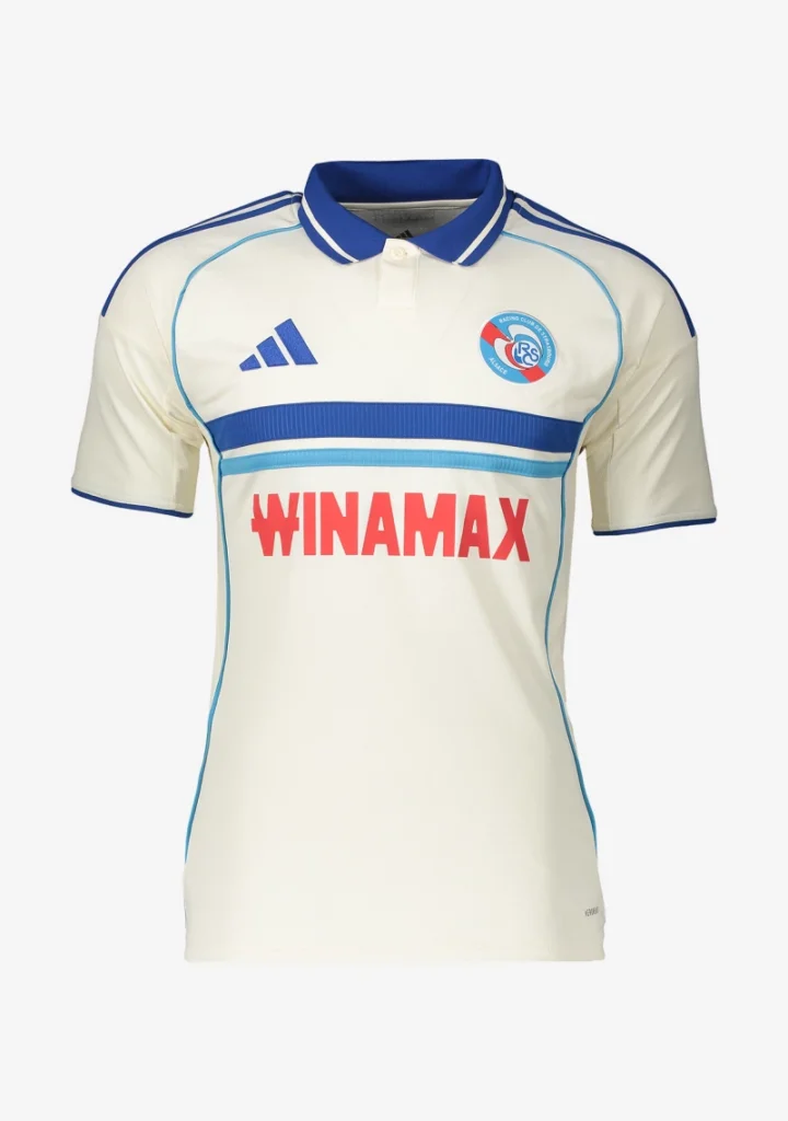 maillot strasbourg 2025 2026 exterieur adidas