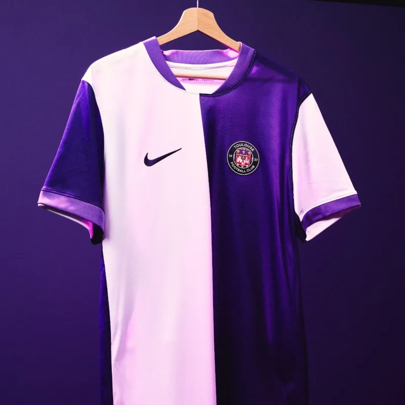 Soccer Toulouse Olympique Le Coq Sportif Toulouse Maillot TFC
