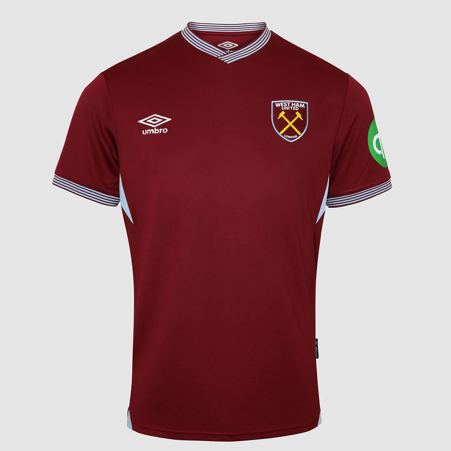 maillot west ham 2025 2026 domicile umbro
