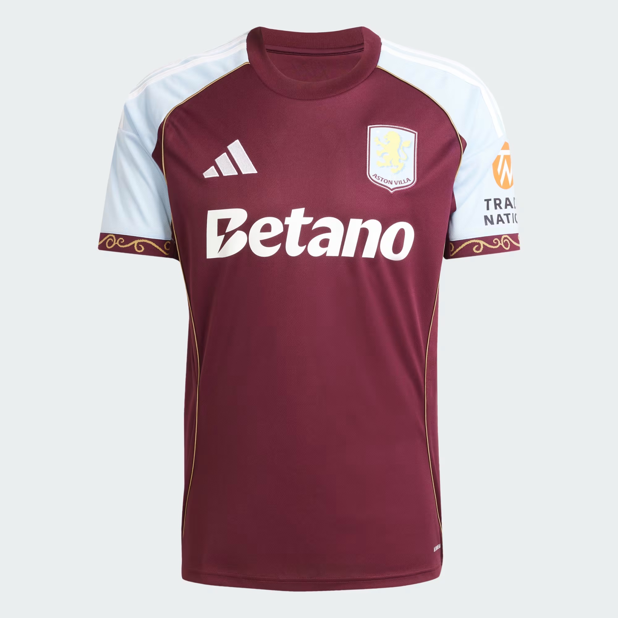 maillot aston villa 2025 2026 domicile adidas