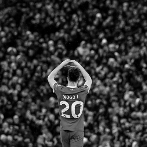 Image de l'article Liverpool va « immortaliser » le numéro 20 de Diogo Jota
