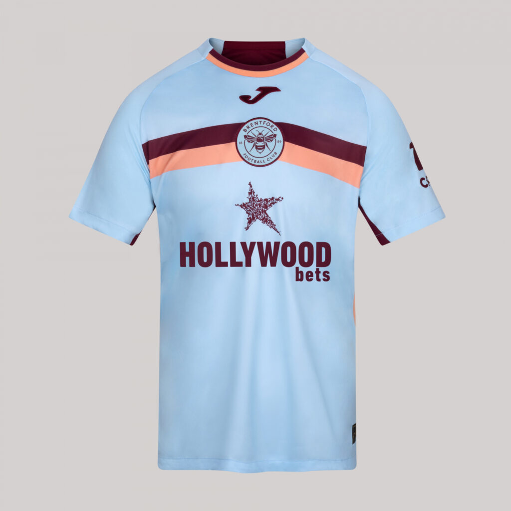 maillot brentford 2025 2026 third joma