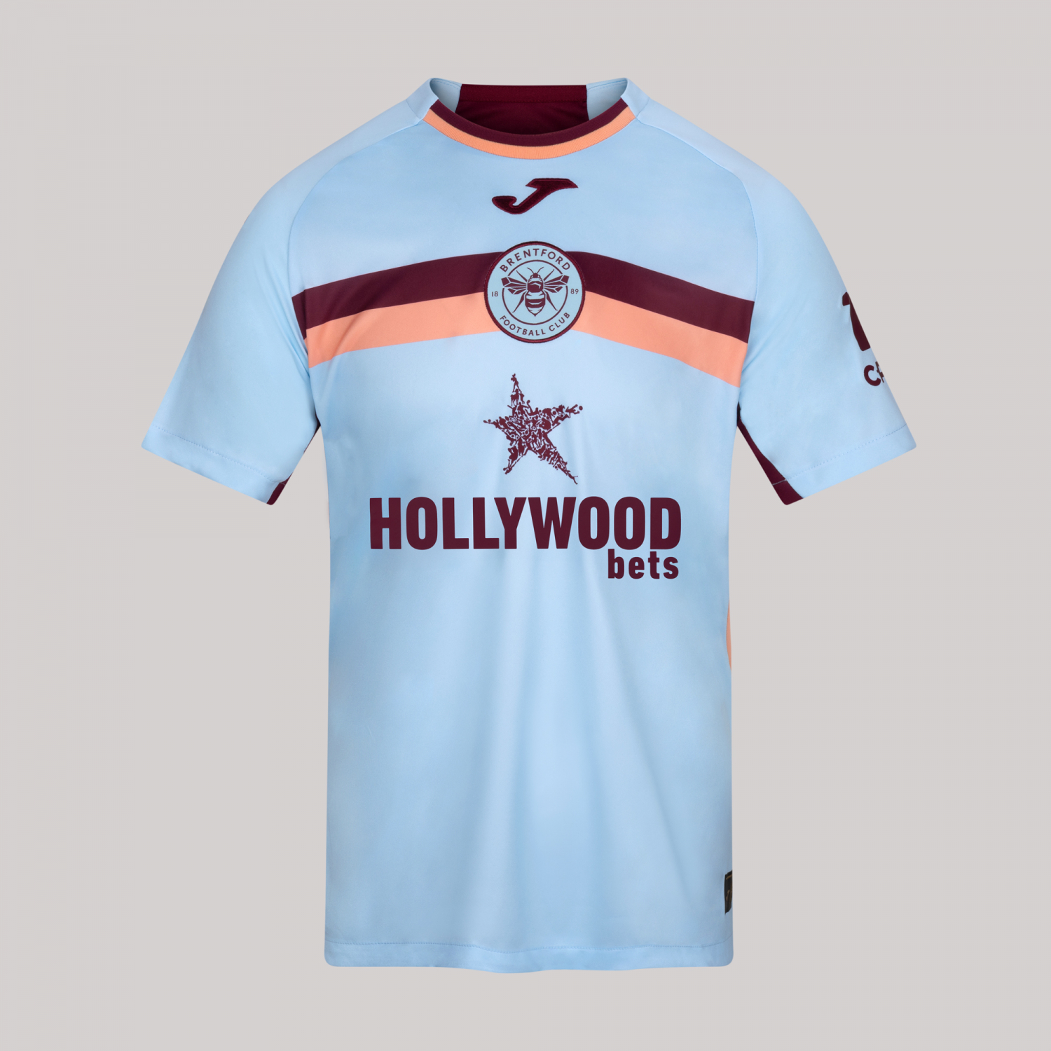 maillot brentford 2025 2026 third joma