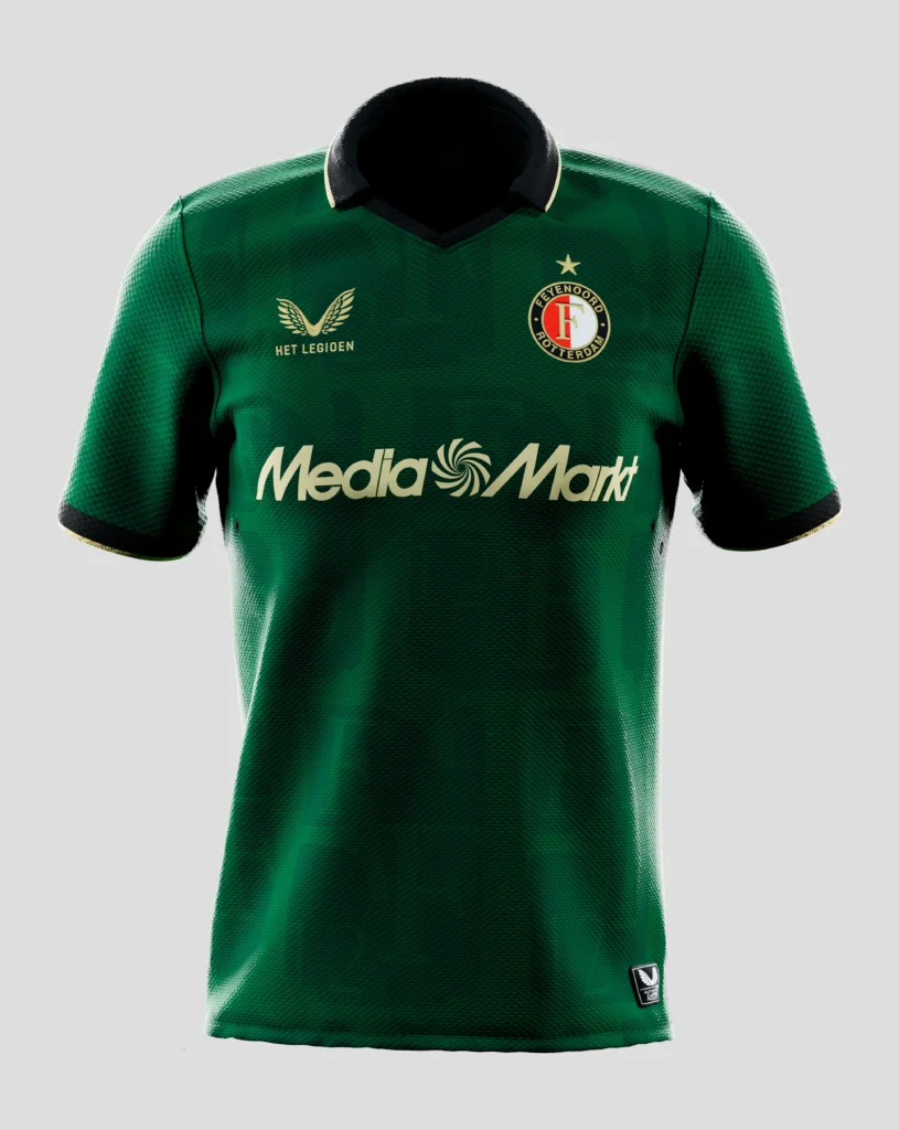 maillot feyenoord 2025 2026 fourth castore