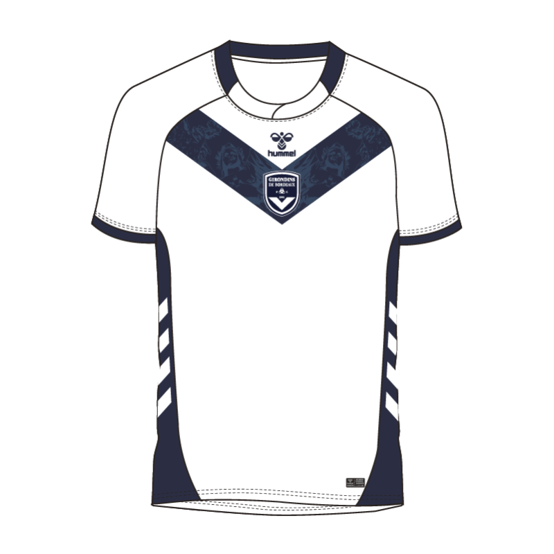 Maillot Girondins De Bordeaux Domicile - Avant 2000 - Taille XL Numéro 10