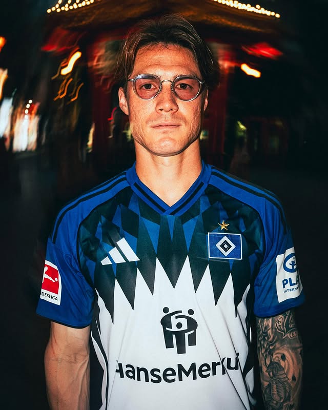 maillot hambourg 2025 2026 domicile adidas