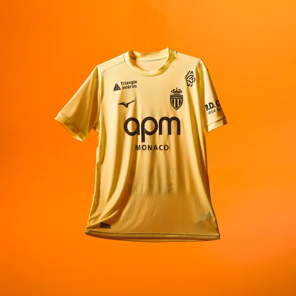 maillot monaco 2025 2026 third mizuno