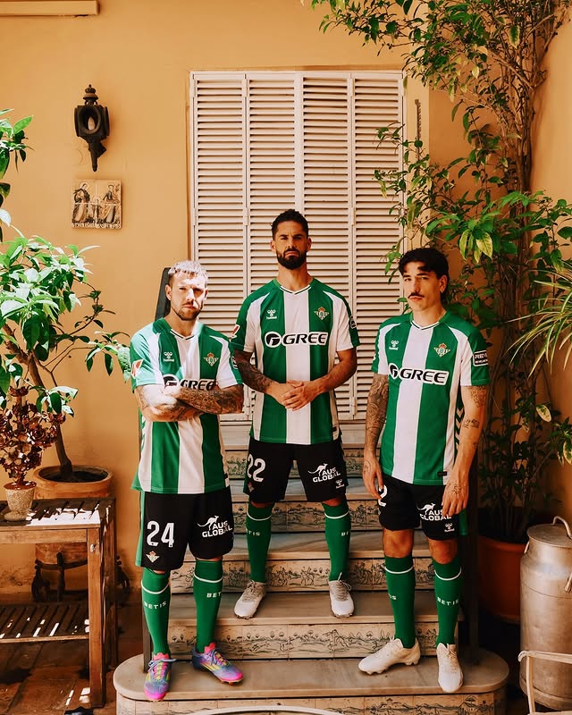 maillot real betis 2025 2026 domicile hummel