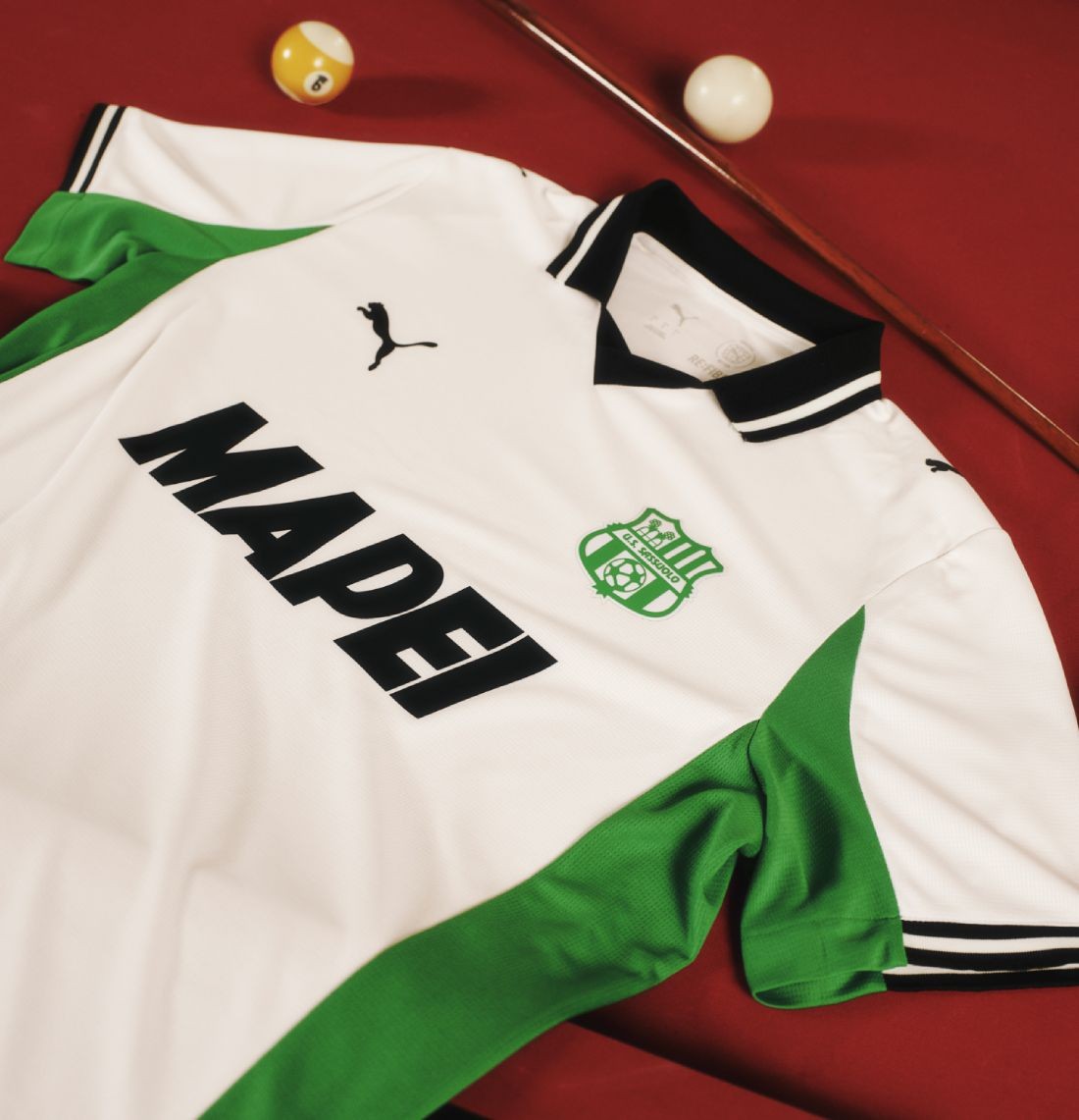 maillot sassuolo 2025 2026 exterieur puma