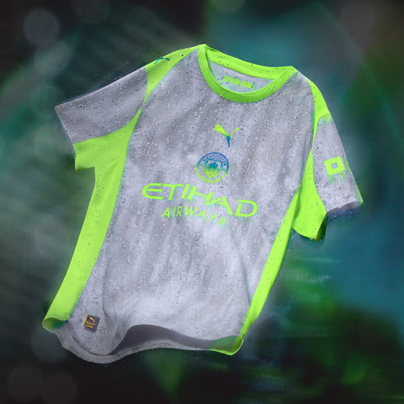 Maillot Manchester City Gris Haaland - Taille S - Homme - Occasion