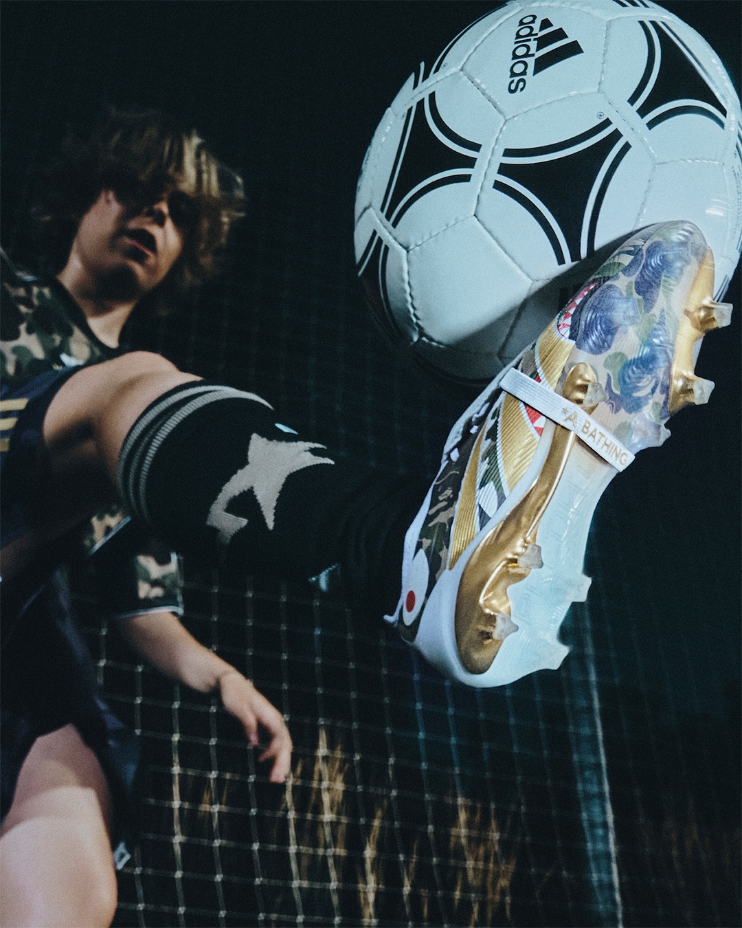 collection adidas bape crampon foot