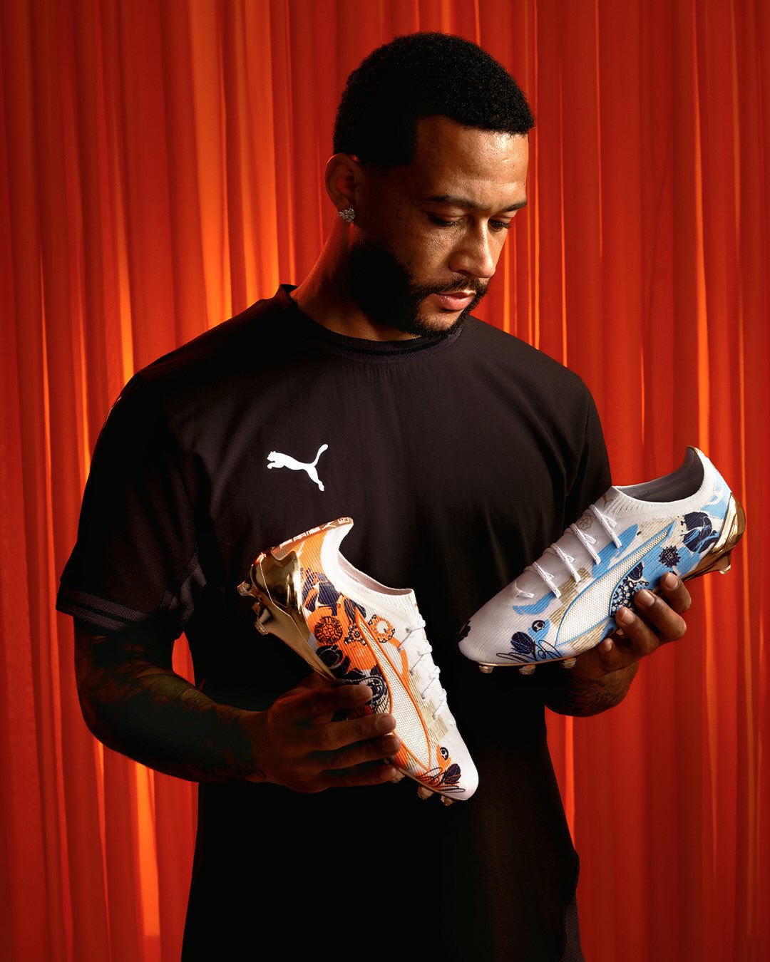 crampon depay memphis record but