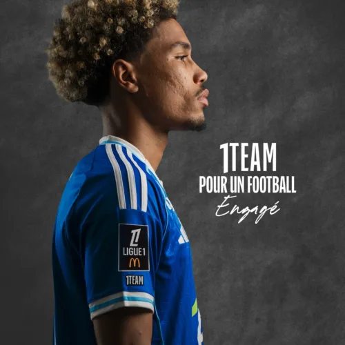 Image de l'article C'est quoi ce flocage 1TEAM sur les maillots de Ligue 1 et Ligue 2 ?