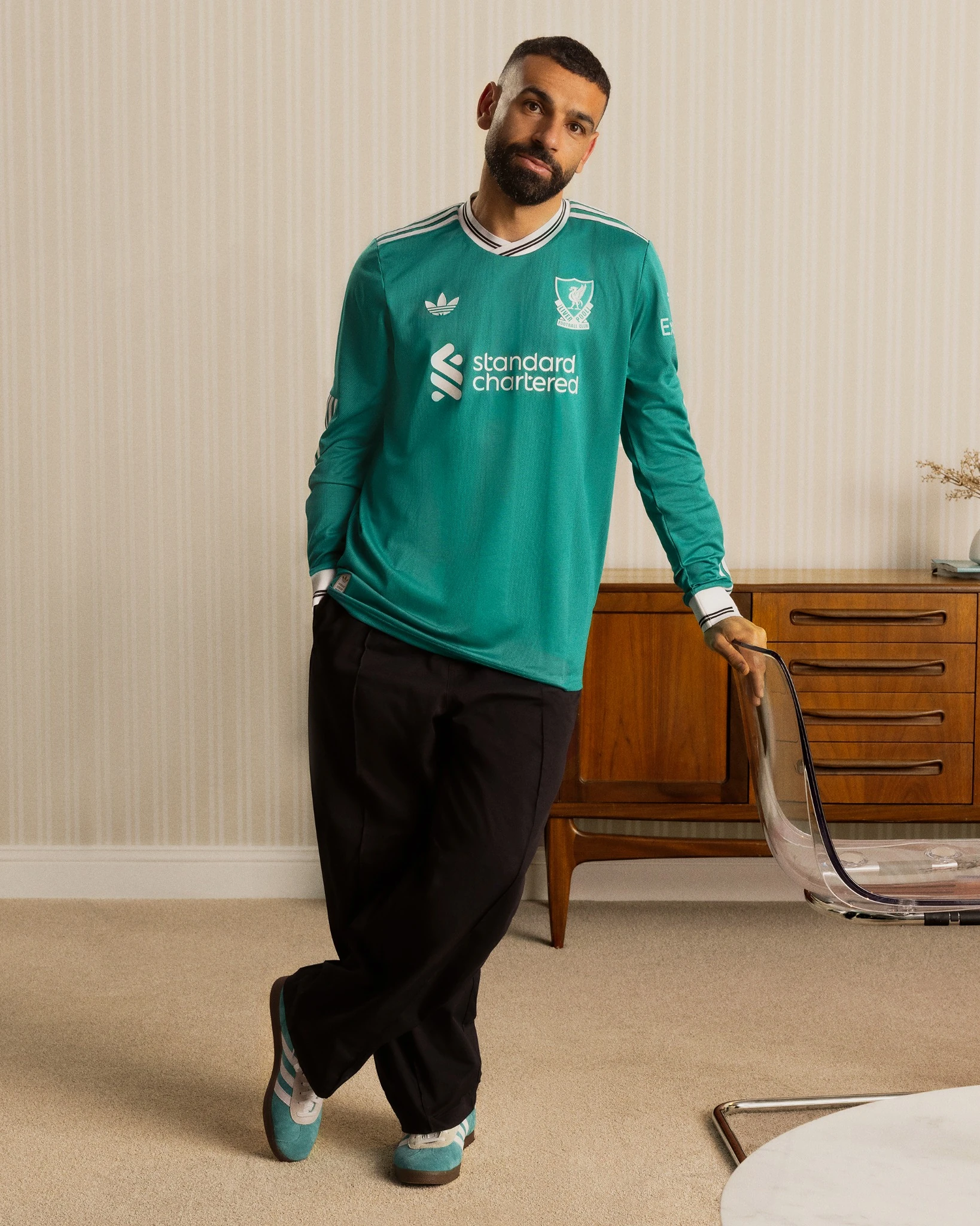 Plus Beau Maillot Liverpool (M.SALAH #11) Enfants Third 2022/2023 Moins