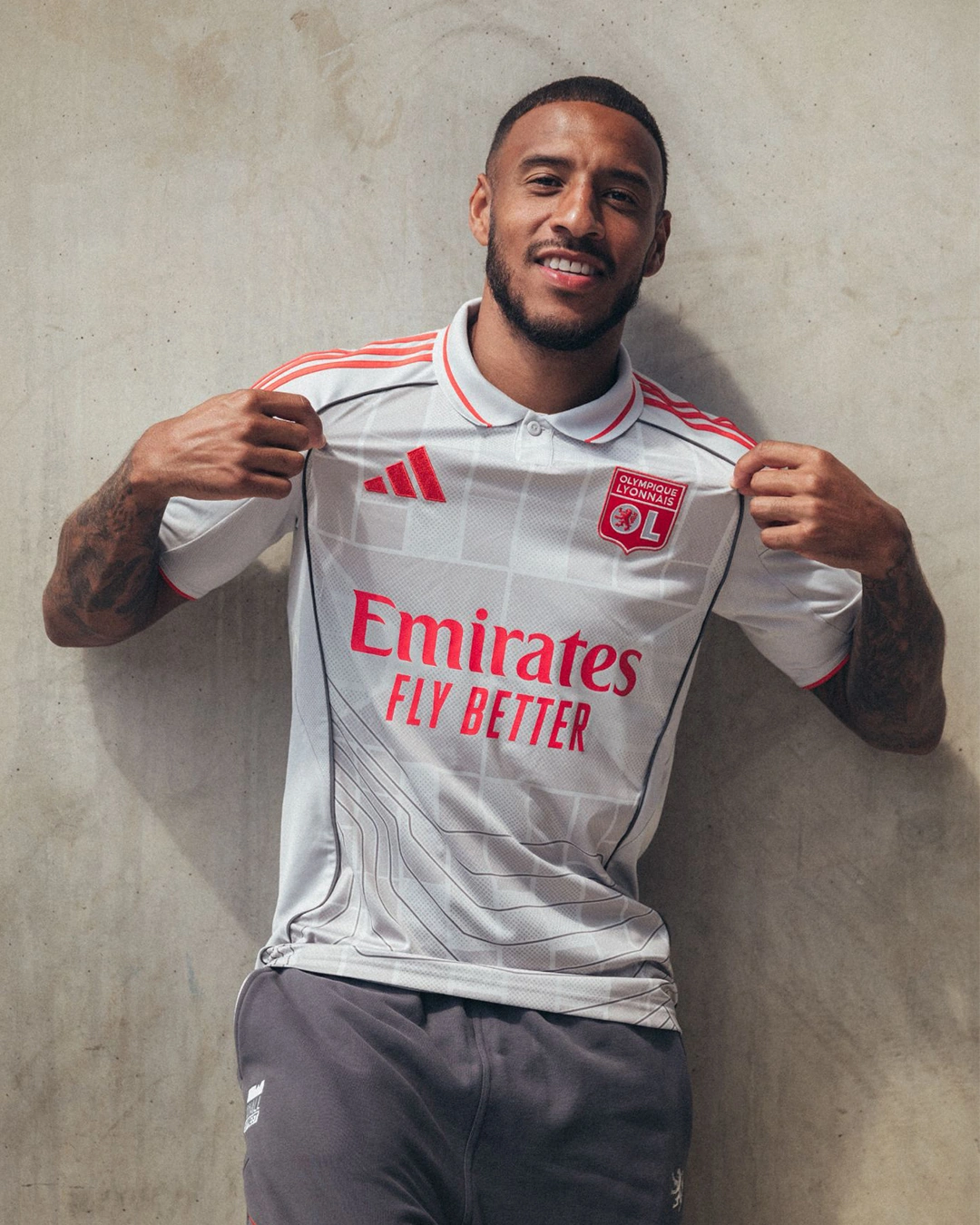 maillot ol lyon 2025 2026 third adidas