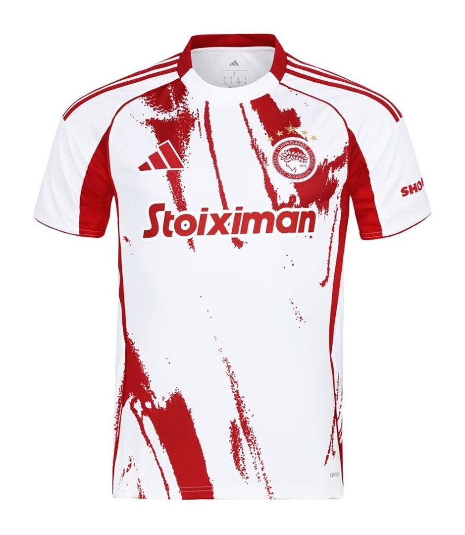 maillot olympiakos 2025 2026 exterieur adidas