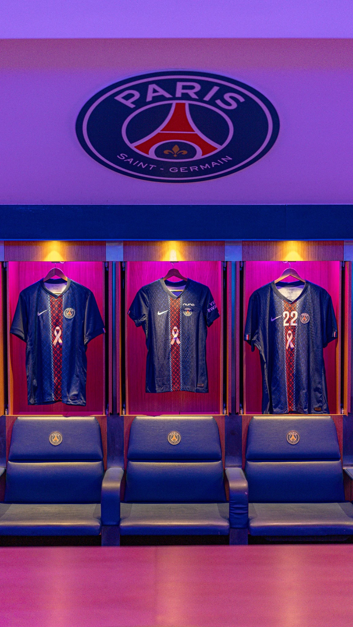 maillot psg octobre rose