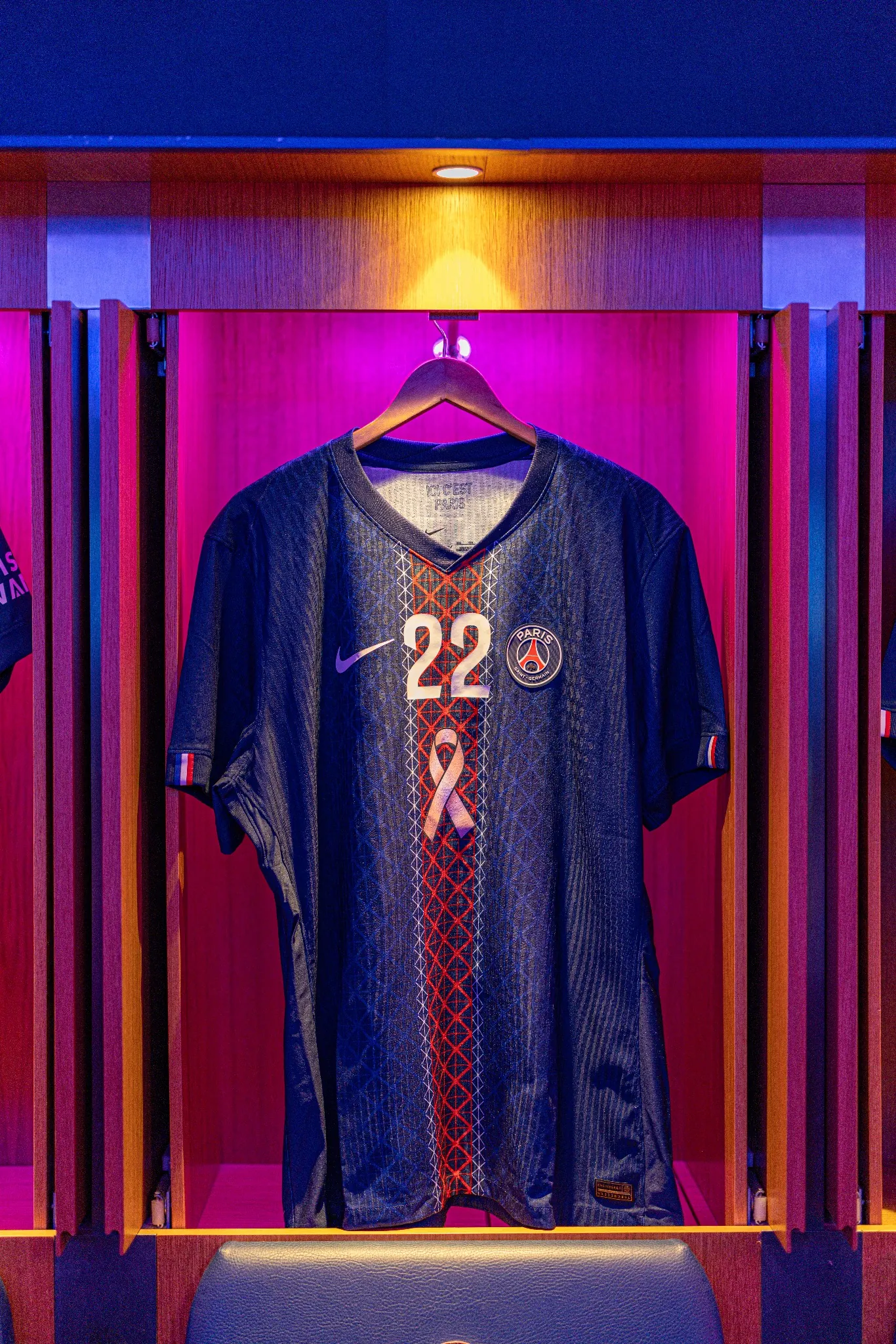 maillot psg octobre rose
