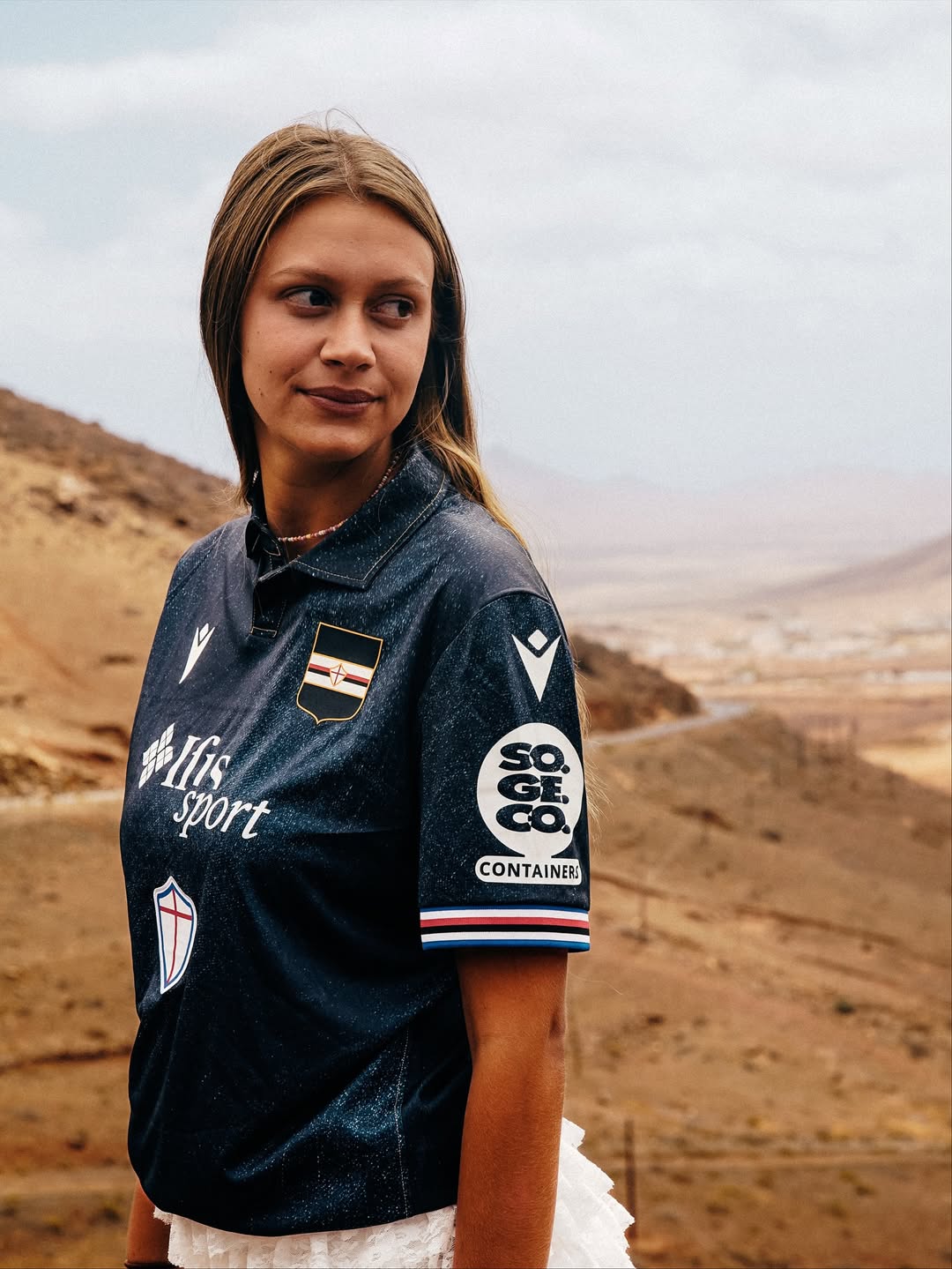 maillot sampdoria 2025 2026 third jeans macron