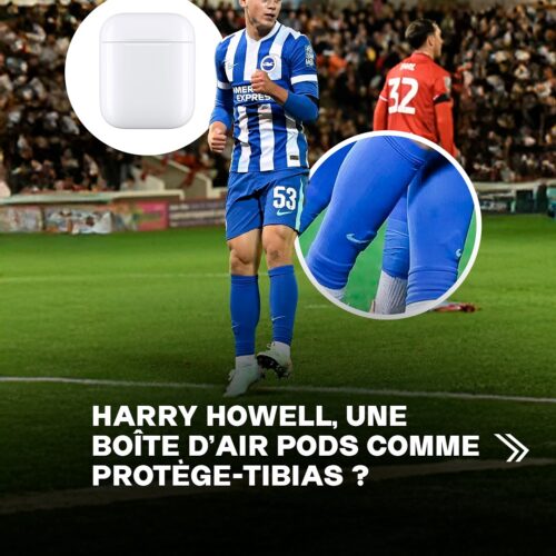 Image de l'article Une boite d'Air Pods en guise protège-tibias pour ce joueur de 17 ans ?