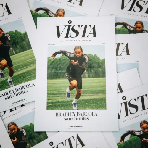 Image de l'article Vista : quand Pro:Direct Soccer, adidas et footpack lancent un magazine inédit