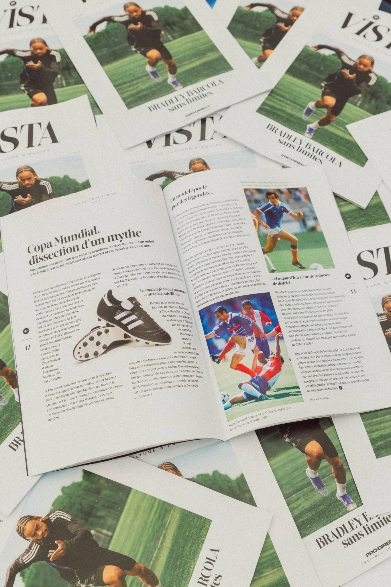 vista magazine pro direct soccer footpack adidas