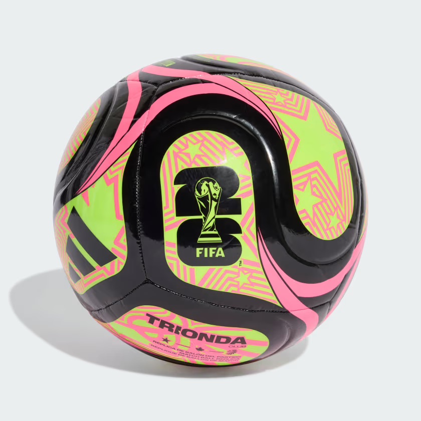 ballon coupe du monde 2026 declinaison rose noir