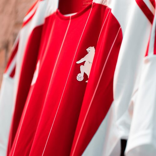 Image de l'article Un ours sur le maillot de l'AC Ajaccio qui va enfin reprendre la compétition