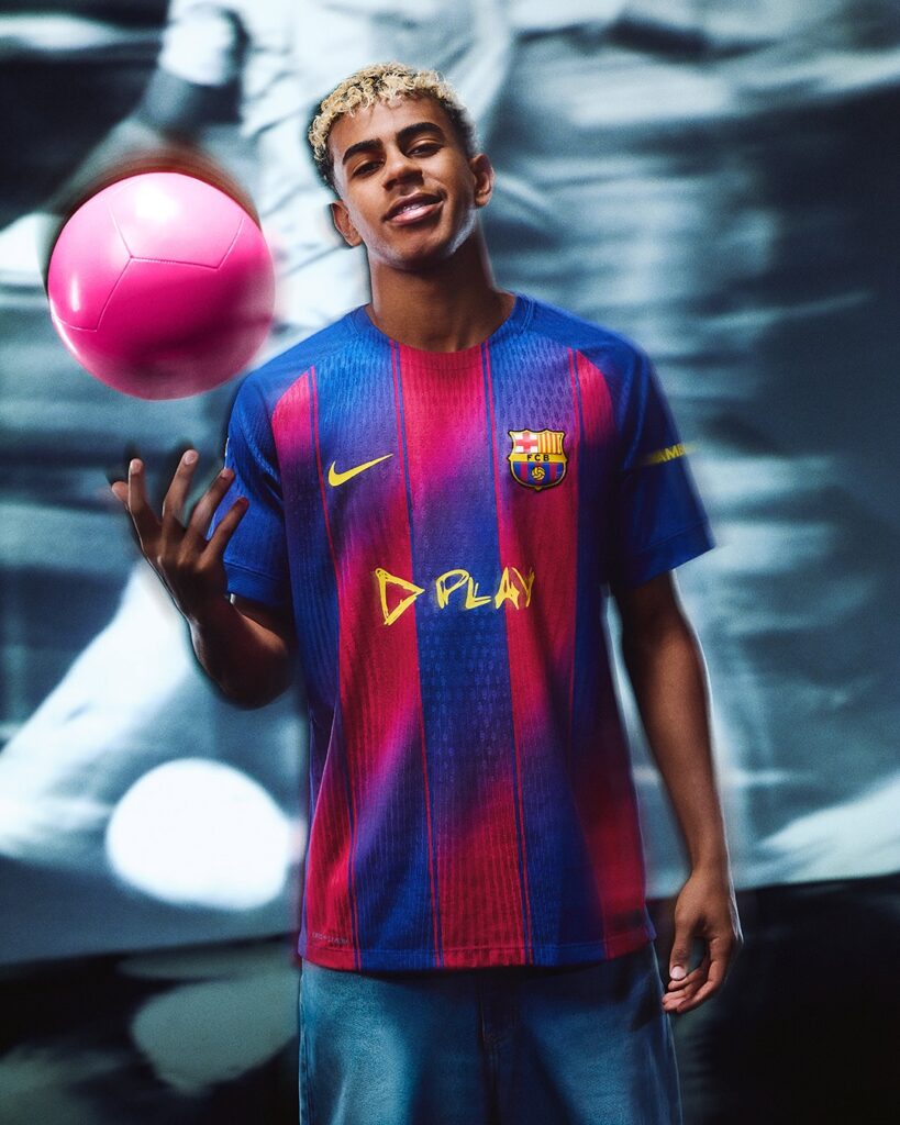 maillot barca clasico sponsor play ed sheeran