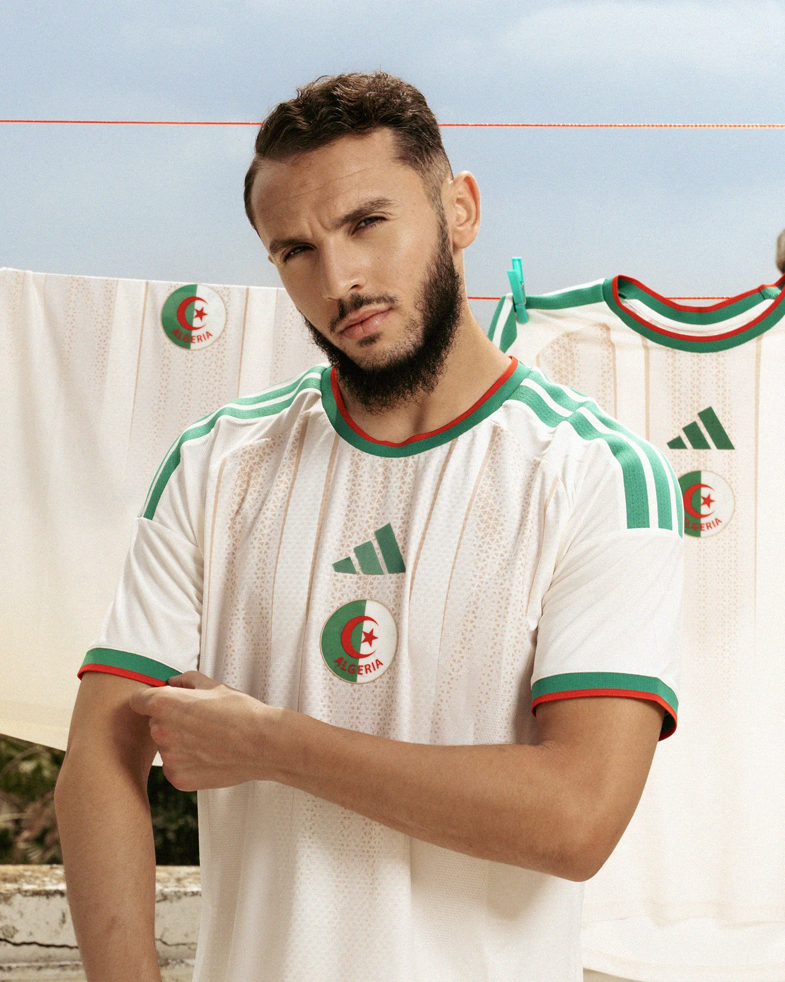 Maillot Neuf Officiel Algérie Taille XXL adulte France Football shirt Algeria