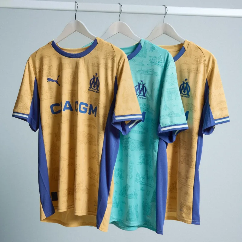 maillot om 2025 2026 fourth puma marseille
