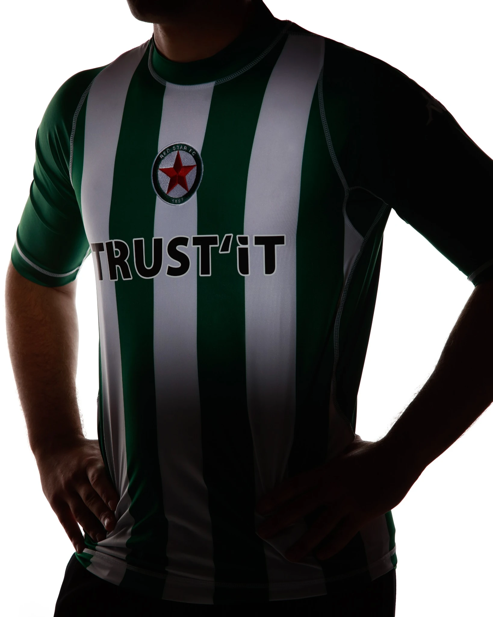 maillot red star kombat kappa