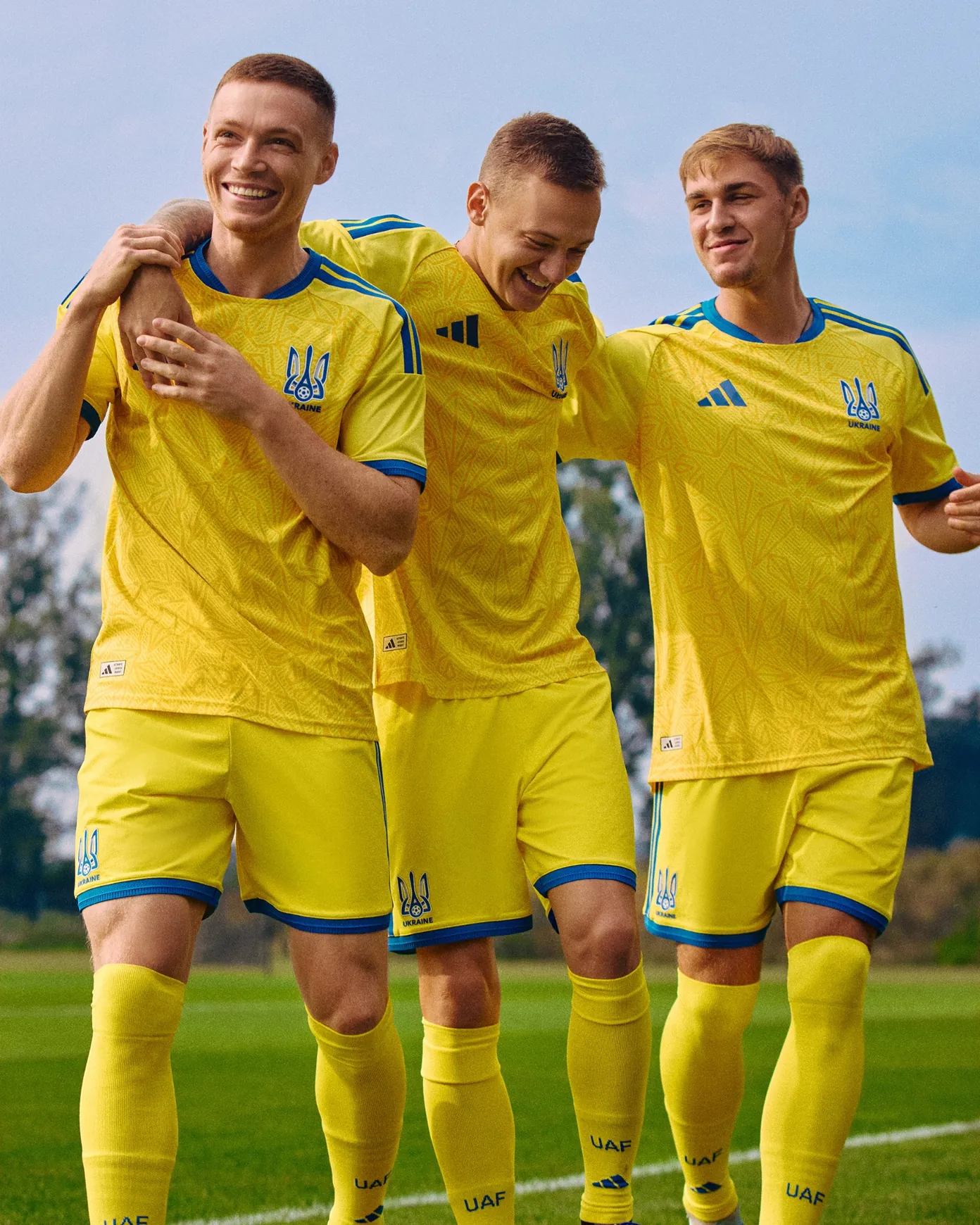 maillot ukraine 2026 adidas domicile