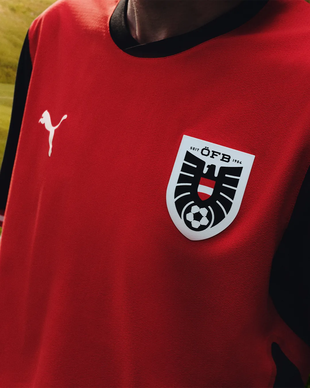maillot autriche 2026 puma domicile