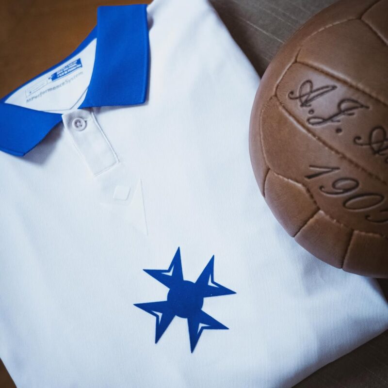 maillot auxerre 120 ans special macron