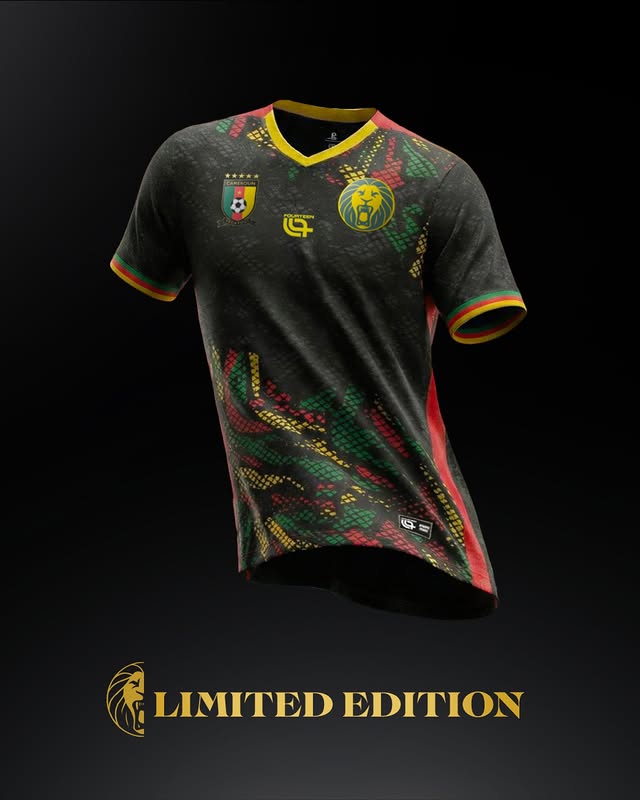 Nouveaux Maillots Du Cameroun – Fabrication Française – Taille Homme – Neuf Avec étiquettes