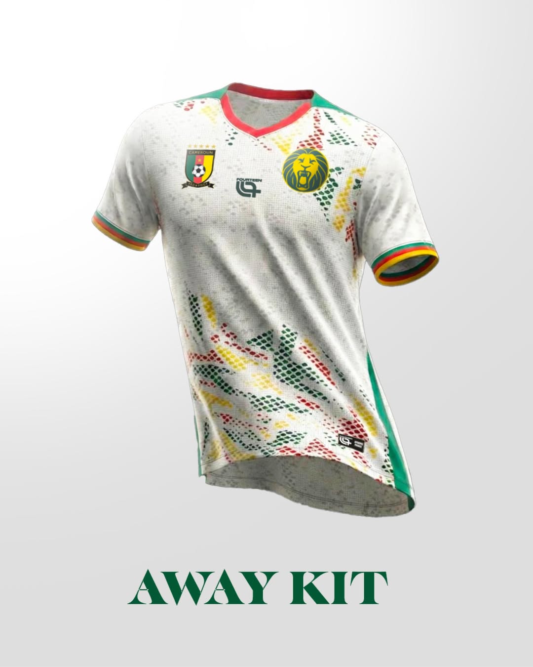maillot cameroun can 2025 fourteen exterieur