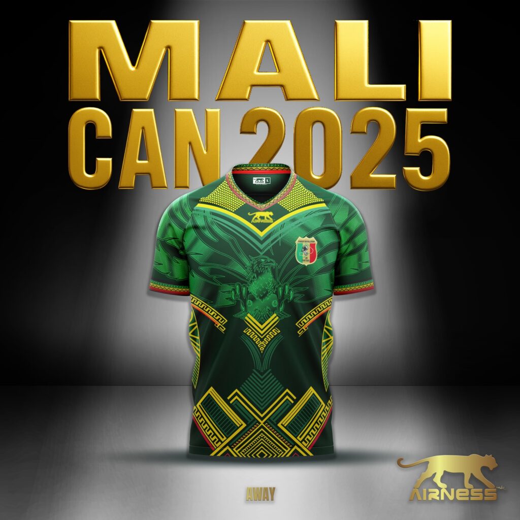 maillot mali can 2025 airness exterieur