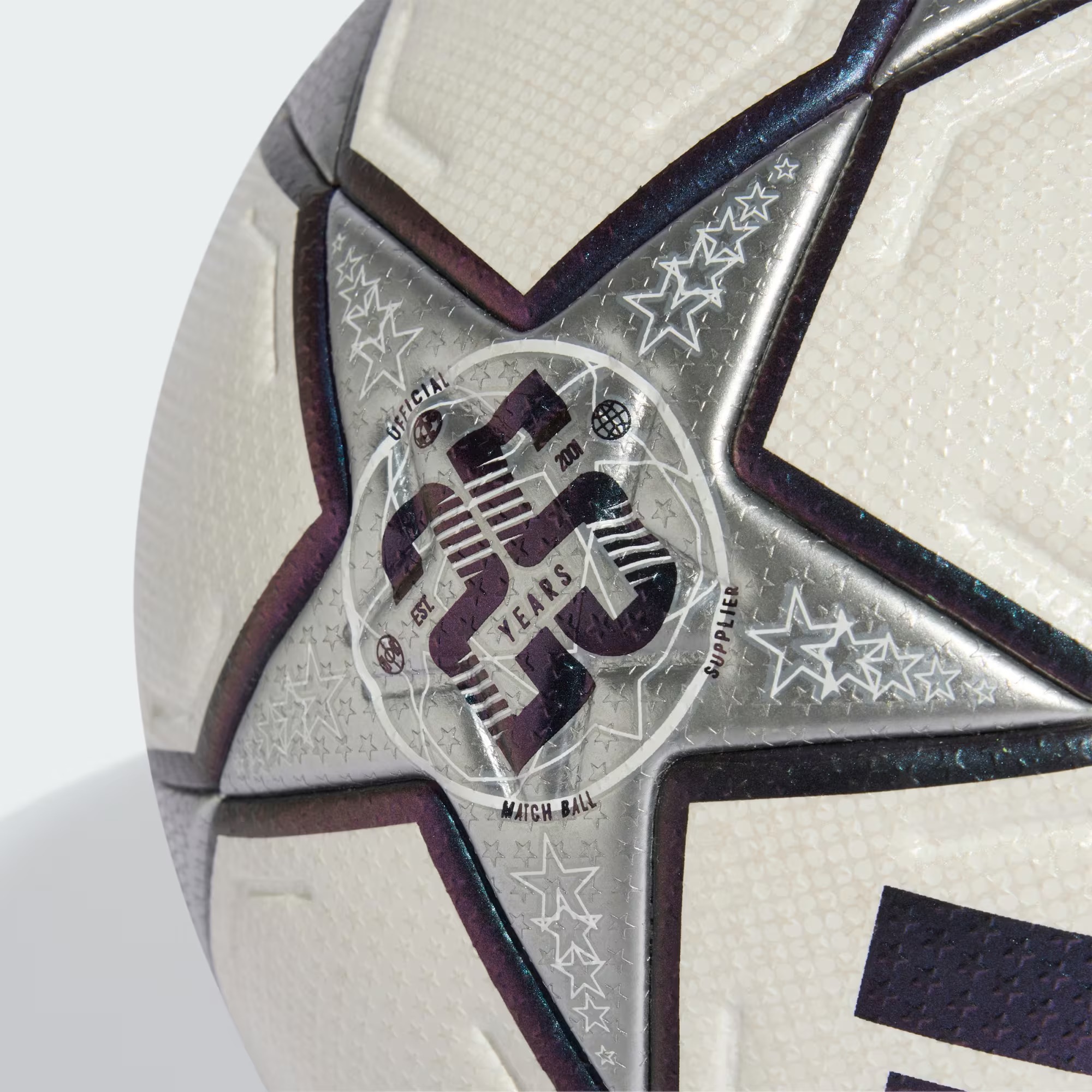 ballon ligue des champions reedition 2001 2002 adidas
