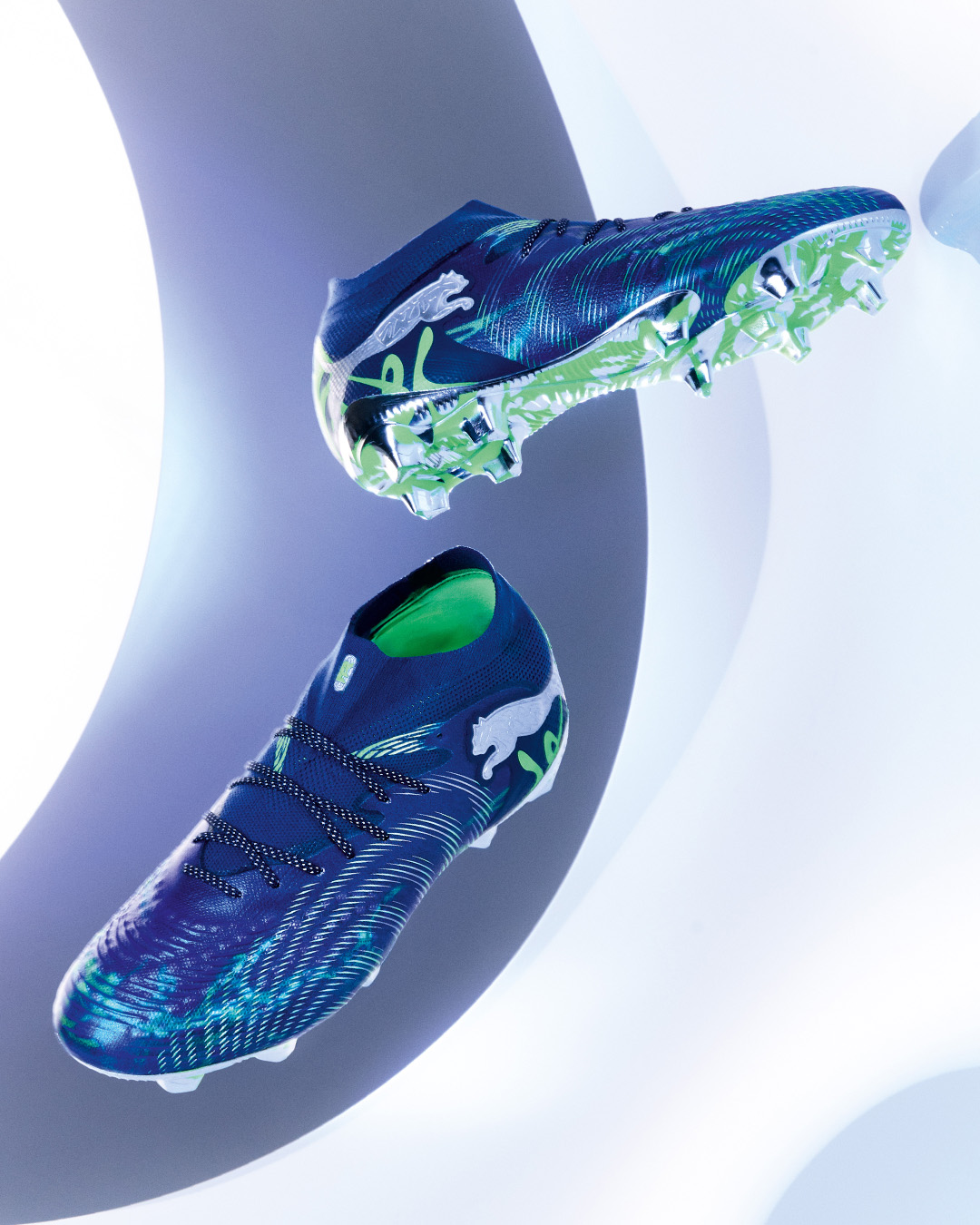 crampons puma future 9 cosmic art