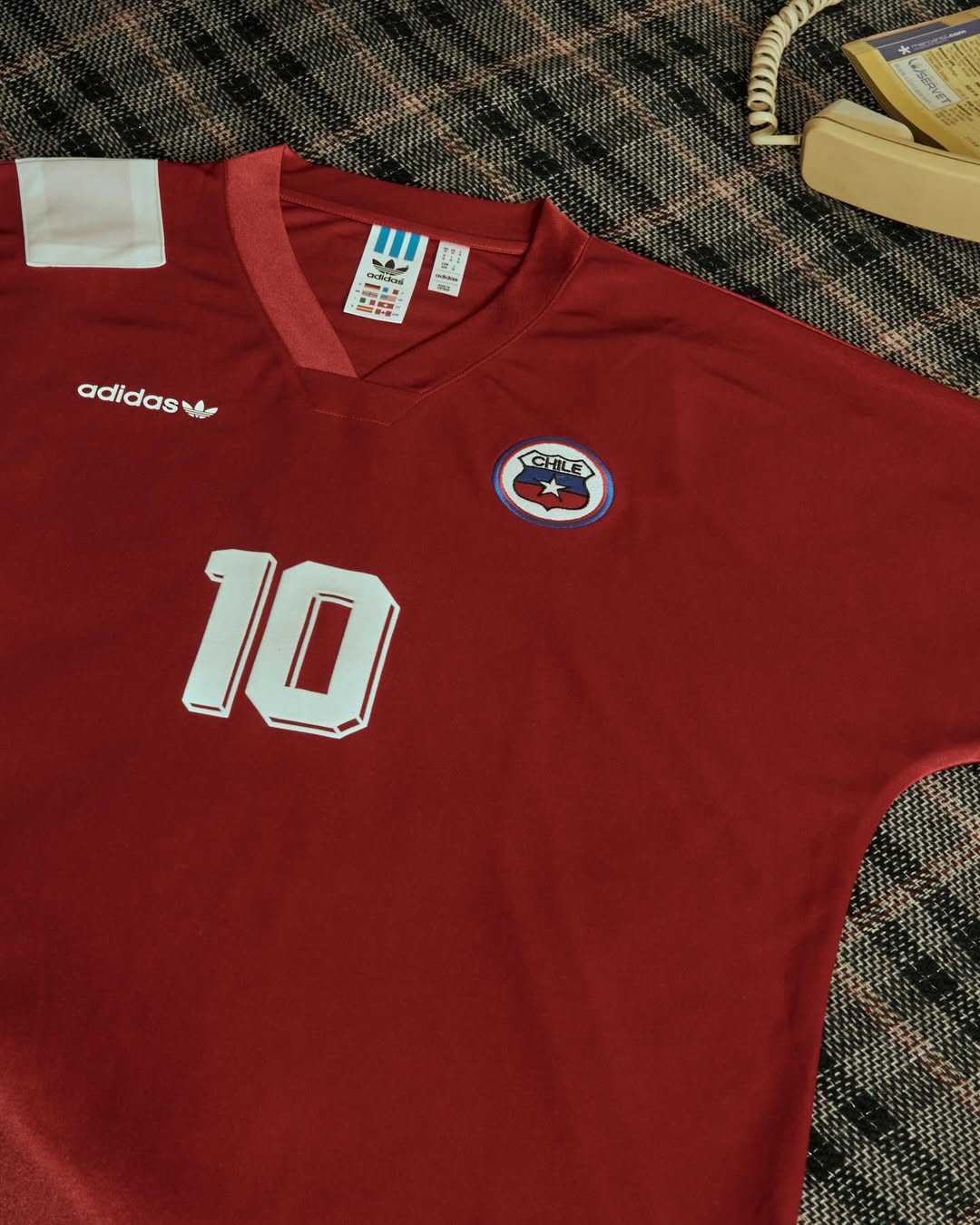 maillot adidas chili 1994 reedition