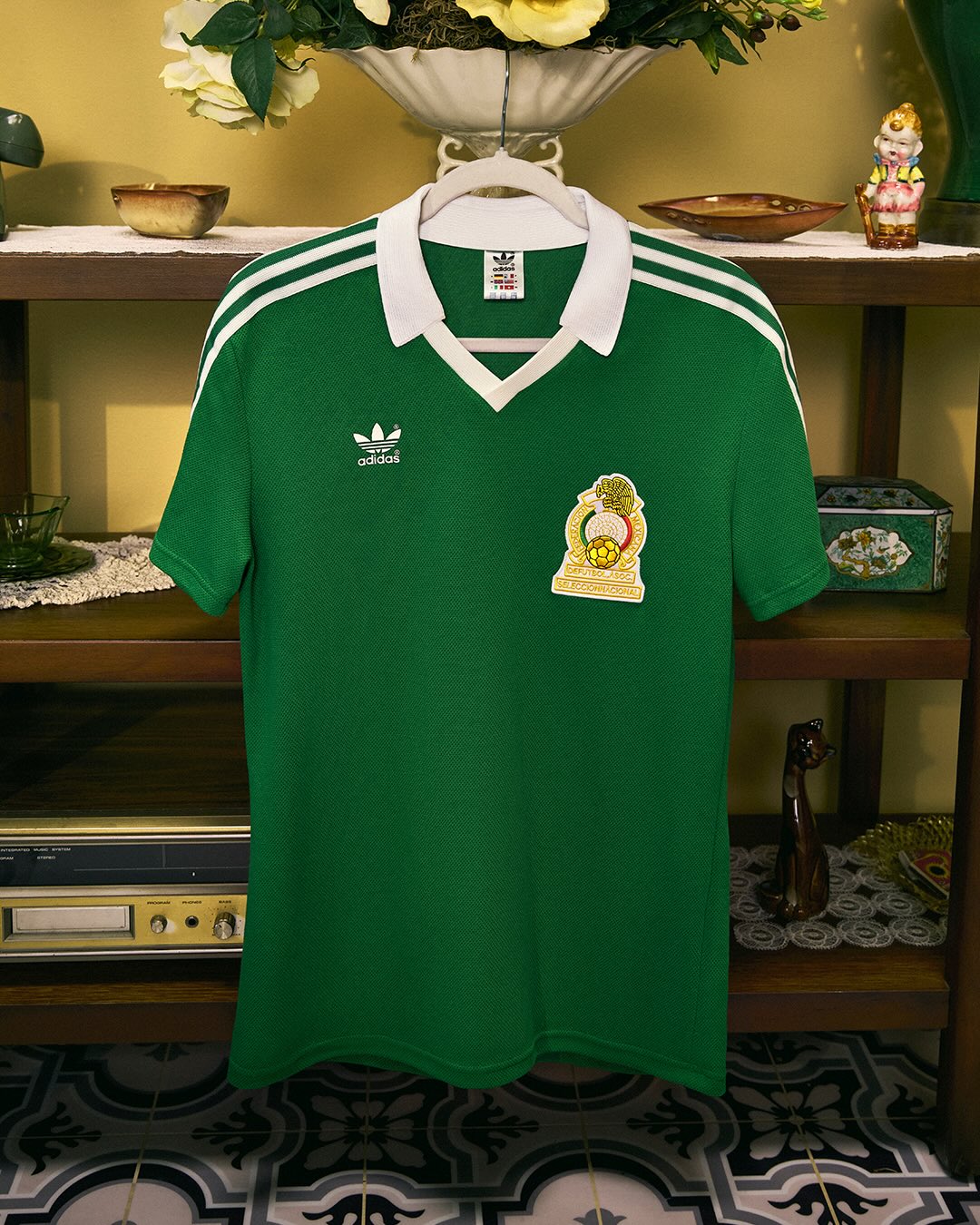 maillot adidas mexique 1986 reedition