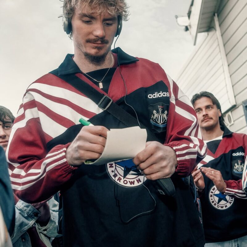 maillot newcastle 1995 collection capsule adidas