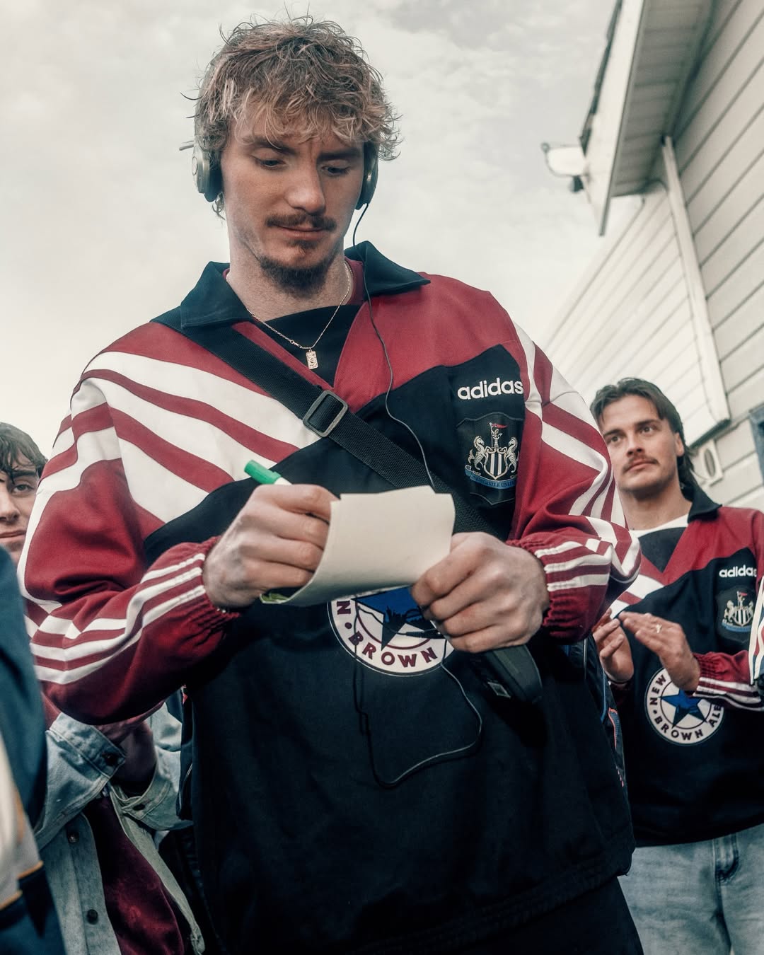 maillot newcastle 1995 collection capsule adidas