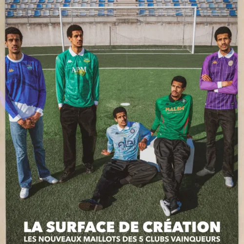 Image de l'article Football amateur : cinq clubs créent leur maillot avec Kappa et Intersport